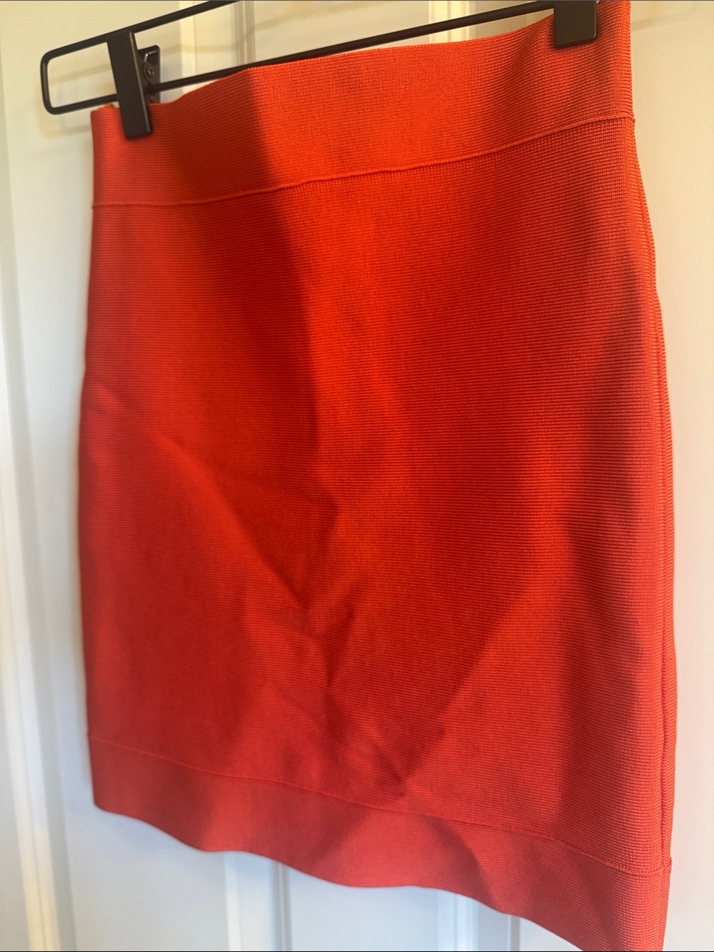 BCBGMaxAzria Orange Bandage Skirt NWT